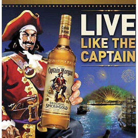 Captain Morgan Spiced Rum Original 70cl